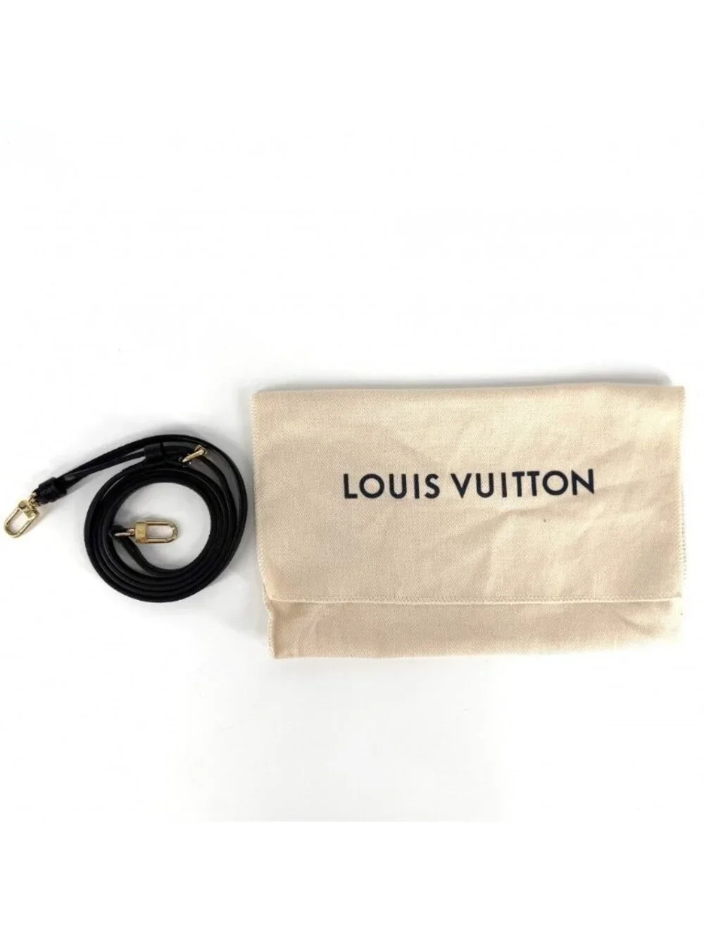 Louis Vuitton © Crossbody Black Beige Gold